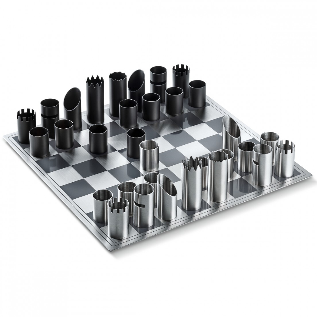 Reizen Manie hoe vaak Metalen schaakbord van Philippi | Smyla.nl