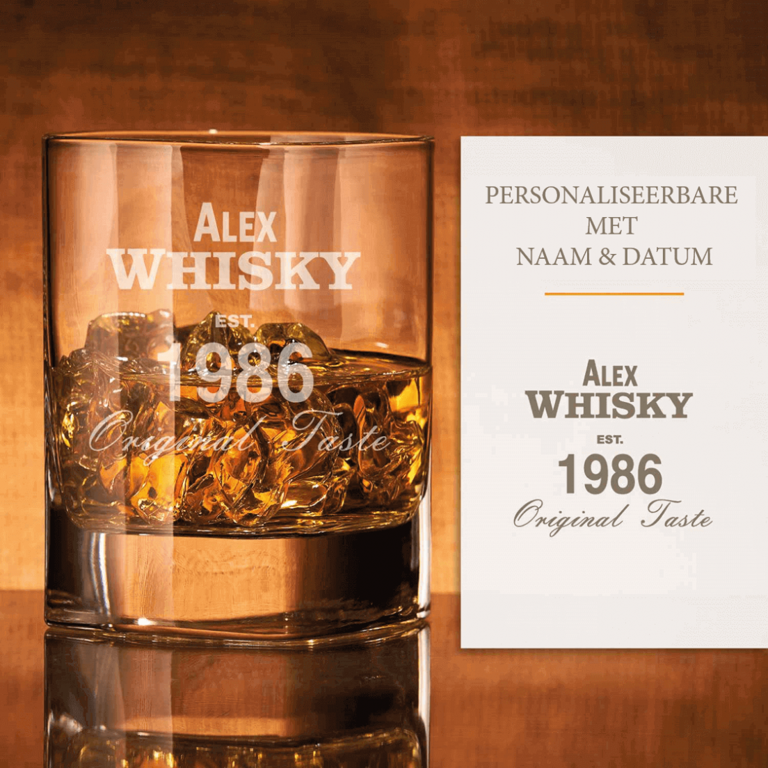 Beter Hertellen vervolging Whiskey Glass - Original | Cadeautjes.nl